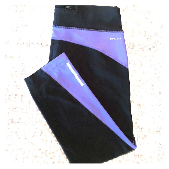 Nike Pants - NIKE Running Dri-Fit Crop Leggings